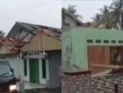Puting Beliung Terjang Purwadadi Ciamis, Puluhan Rumah Dilaporkan Rusak
