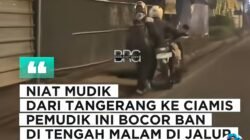 Tuai Apresiasi, Unggahan Polisi Bantu Pemudik Motor Tujuan Ciamis Banjir Ribuan Komentar