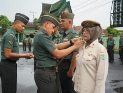 Dua Sisi Pengabdian di Kodim Ciamis: Dari Kenaikan Pangkat hingga Masa Purna
