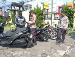 Bikin Bising! Polsek Leles Garut Garuk 6 Motor Knalpot Brong
