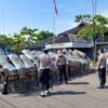 Gelar Latihan Dalmas, Polisi di Ciamis Pertajam Formasi Pengamanan Demo