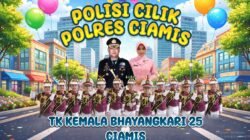 Keren! Polisi Cilik TK Kemala Bhayangkari 25 Ciamis Sabet Juara 2 & Kostum Terbaik Se-Jabar