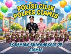 Keren! Polisi Cilik TK Kemala Bhayangkari 25 Ciamis Sabet Juara 2 & Kostum Terbaik Se-Jabar