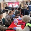 Keren! Polisi di Garut Ramai-ramai Donor Darah, 43 Kantong Berhasil Dikumpulkan