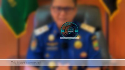 Kepala Satpol PP Kabupaten Ciamis, Ega Anggara Al Kautsar, mengimbau warga untuk berpartisipasi aktif dalam simulasi penyelamatan diri, (Sumber foto: instagram/@satpol.pp.ciamis).