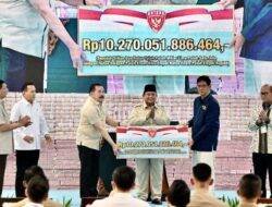 Sikat Penyerobot Lahan, Satgas PKH Setor Rp 10,2 Triliun ke Kas Negara di Depan Prabowo