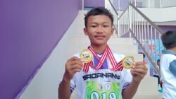 Wakili Ciamis ke Jabar, Muhammad Rezza Rajai Cabor Kid’s Atletik O2SN 2026