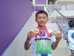 Wakili Ciamis ke Jabar, Muhammad Rezza Rajai Cabor Kid’s Atletik O2SN 2026