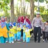 Lucunya Siswa TK Belajar Jadi Polisi Cilik di Polres Garut, Kenali Rambu hingga Cara Menyeberang