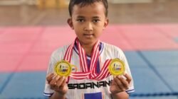 Dominasi Senam Artistik O2SN Ciamis, Adrian Attaya Melaju ke Tingkat Provinsi