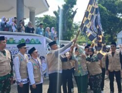 Kapolres Garut Kawal Pelepasan 169 Jemaah Haji: Pastikan Keamanan hingga Embarkasi