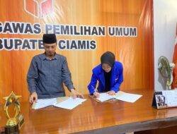 Bawaslu Ciamis dan KOPRI PMII Resmi Teken MoU, Kawal Demokrasi Inklusif