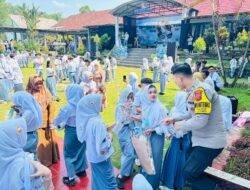 Rayakan Kelulusan dengan Kreativitas, Polsek Ciamis Apresiasi Siswa SMAN 3