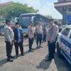 Polsek Rancah Kawal Pelepasan 58 Calon Jemaah Haji Kloter 31 ke Tanah Suci
