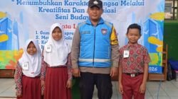 Polisi Pantau FLS3N SD di Cisaga, Dukung Bibit Muda Berprestasi