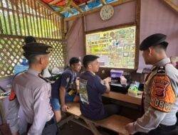 Libur Panjang, Polisi Patroli di Wisata Cadas Ngampar Ciamis Pantau Keselamatan Pengunjung