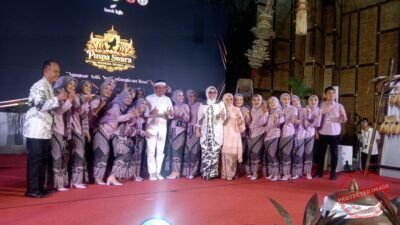 Paduan Suara PGRI Ciamis Juara 1 Puspa Swara Wanoja Sunda Tingkat Jabar (foto:ist)