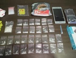 Pengedar Sabu di Garut Diciduk, 31 Paket Siap Edar Disita Polisi