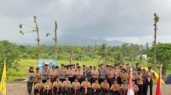Latih Mental di Alam Bebas, Polsek Banjarsari Ciamis Gembleng Saka Bhayangkara Lewat Survival Bivak