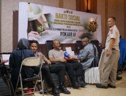 Gelar Aksi Kemanusiaan, Serdik Sespimma Polri dan Polres Garut Sukses Kumpulkan Puluhan Kantong Darah