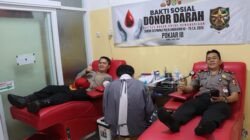 ​Aksi Kemanusiaan di Ciamis, Serdik Sespimma Polri Gelar Donor Darah