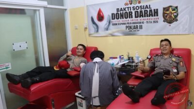 ​Aksi Kemanusiaan di Ciamis, Serdik Sespimma Polri Gelar Donor Darah