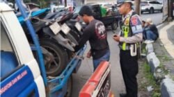 Membungkam Bising Kota: Satlantas Polres Garut Jaring Belasan Motor Knalpot Brong