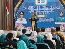 Buka Lomba Ekspose, Herdiat Takjub Baru Kali Ini Lihat Lomba PKK Setelah 40 Tahun Jadi ASN