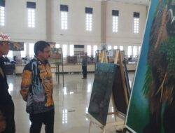 Buka Pameran Galuh Saujana, Kadisbudpora Ciamis Puji Kreativitas Pelukis Lokal