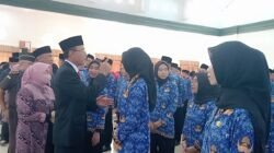 Bupati Ciamis Lantik Pejabat Struktur Baru dan Angkat CPNS Jadi PNS