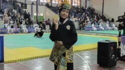 Jasmine Nadya Pramesti, siswi SDN 1 Karangpaningal, Kecamatan Purwadadi peraih medali emas ajang SEC pencak silat 2026.