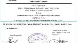 Kecamatan Cikoneng Juara Umum Pentas PAI SD Ciamis 2026