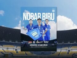 Untuk Pertama Kalinya, Nobar Biru Persib vs Persija Digelar Langsung di GBLA