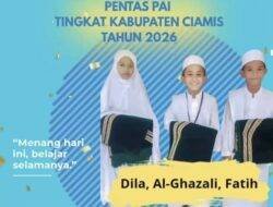 SDN 1 Nasol Sabet Juara 1 Praktik Shalat Berjamaah di Pentas PAI Kabupaten Ciamis 2026