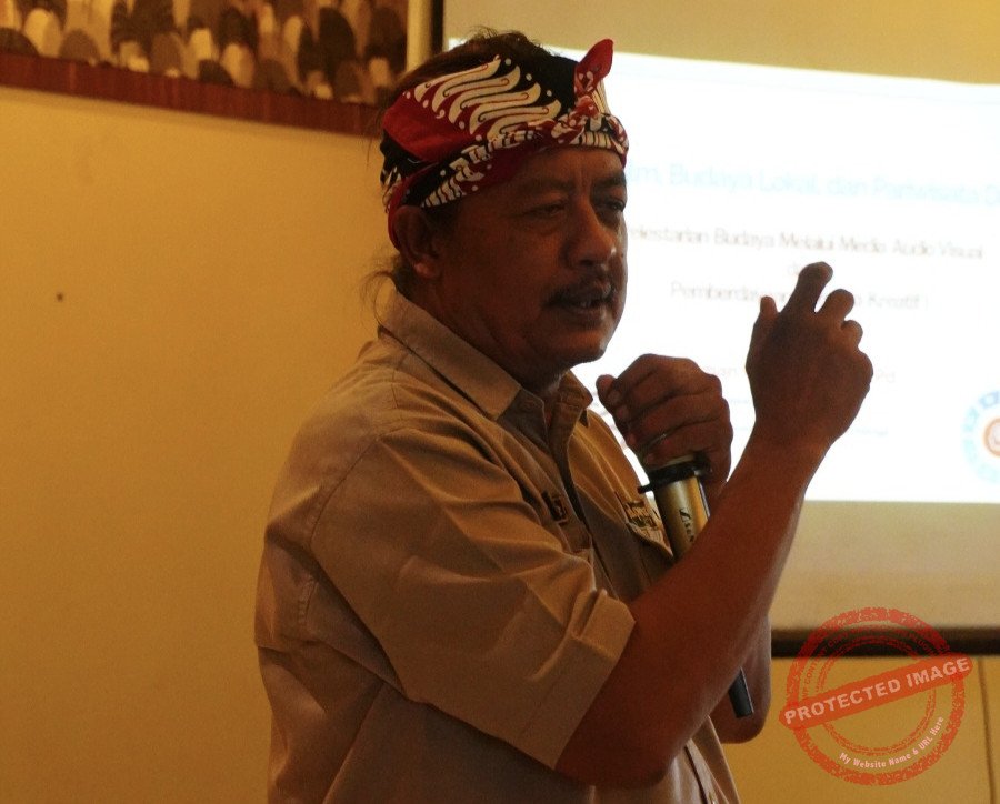 Kepala Bidang Kebudayaan Disbudpora Ciamis, Eman Hermasyah, S.Pd.,