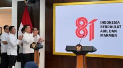 Logo dan identitas visual Hari Ulang Tahun (HUT) ke-81 Kemerdekaan Republik Indonesia. (Dok, foto. Kementerian Sekretariat Negara RI)