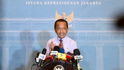 Menteri Energi dan Sumber Daya Mineral (ESDM) Bahlil Lahadalia. (Dok, foto. BPMI Setpres)