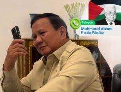 Dapat Telepon dari Mahmoud Abbas, Presiden Prabowo Tegaskan RI Tetap Pasang Badan untuk Palestina