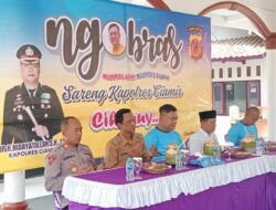 Gelar Ngobras di Banjarsari, Kapolres Ciamis Serap Aspirasi Kamtibmas Warga