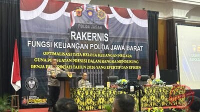Polres Ciamis meraih penghargaan dalam Rapat Kerja Teknis (Rakernis) Fungsi Keuangan Polda Jawa Barat Tahun Anggaran 2026, (foto: Istimewa).