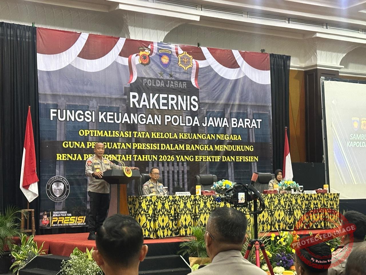 Polres Ciamis meraih penghargaan dalam Rapat Kerja Teknis (Rakernis) Fungsi Keuangan Polda Jawa Barat Tahun Anggaran 2026, (foto: Istimewa).
