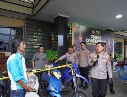 ​19 Kali Beraksi, Residivis Curanmor di Tasikmalaya Akhirnya Keok di Tangan Polisi