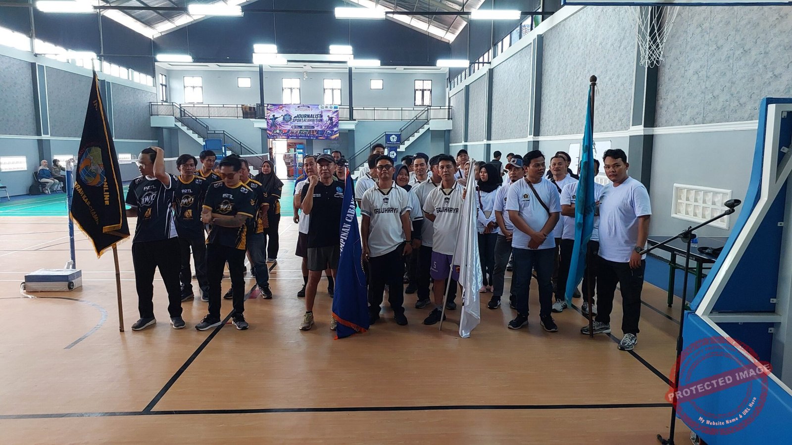 Insan pers dari berbagai organisasi di Kabupaten Ciamis tumpah ruah mengikuti ajang bergengsi: Journalist Sport Exhibition (JSE) Ciamis 2026.