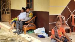 Sentuhan Humanis Polri, Polsek Cijeungjing Melayat ke Rumah Duka Anggota BPD