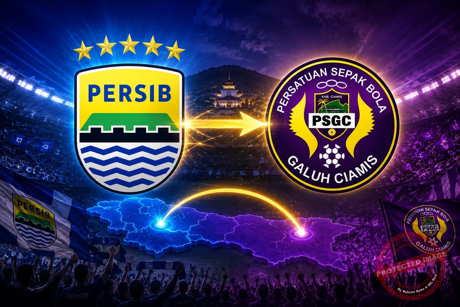 PSGC Ciamis jadi tim satelit Persib Bandung (foto:ilustrasi/kondusif.com/fauza/)