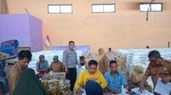 Sinergi TNI-Polri Kawal Penyaluran Bansos Pangan 994 Warga di Ciamis