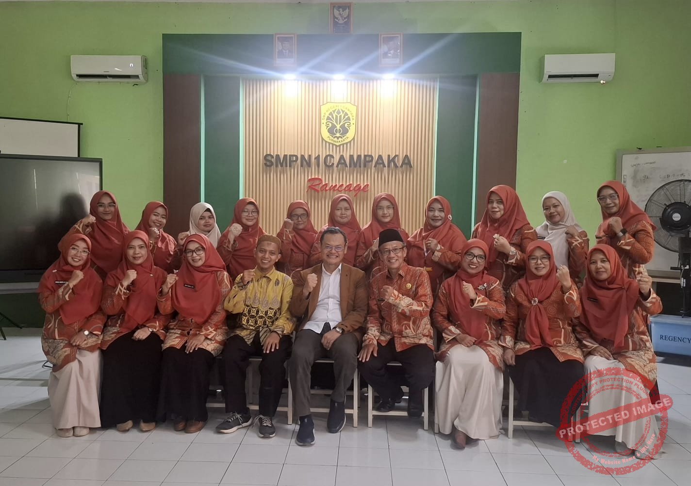 SMPN 1 Campaka, Kabupaten Purwakarta menggelar Seminar Parenting bertajuk "Sinergi Orang Tua dan Sekolah dalam Membangun Karakter Generasi Alpha Hebat"