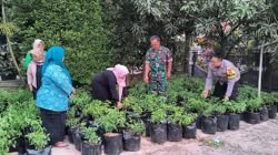 TNI-Polri Sambangi Petani Cabai di Pameungpeuk, Bahas Ketahanan Pangan hingga C3