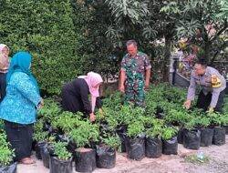 TNI-Polri Sambangi Petani Cabai di Pameungpeuk, Bahas Ketahanan Pangan hingga C3