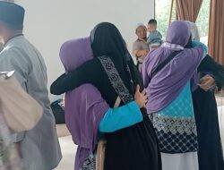 Haru-Bahagia Kepulangan 442 Jemaah Haji Asal Ciamis